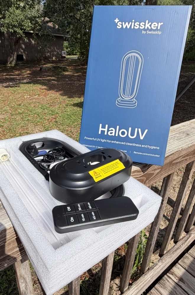 HaloUV Swissker by Swissklip HaloClean UV Original Home Disinfection Device