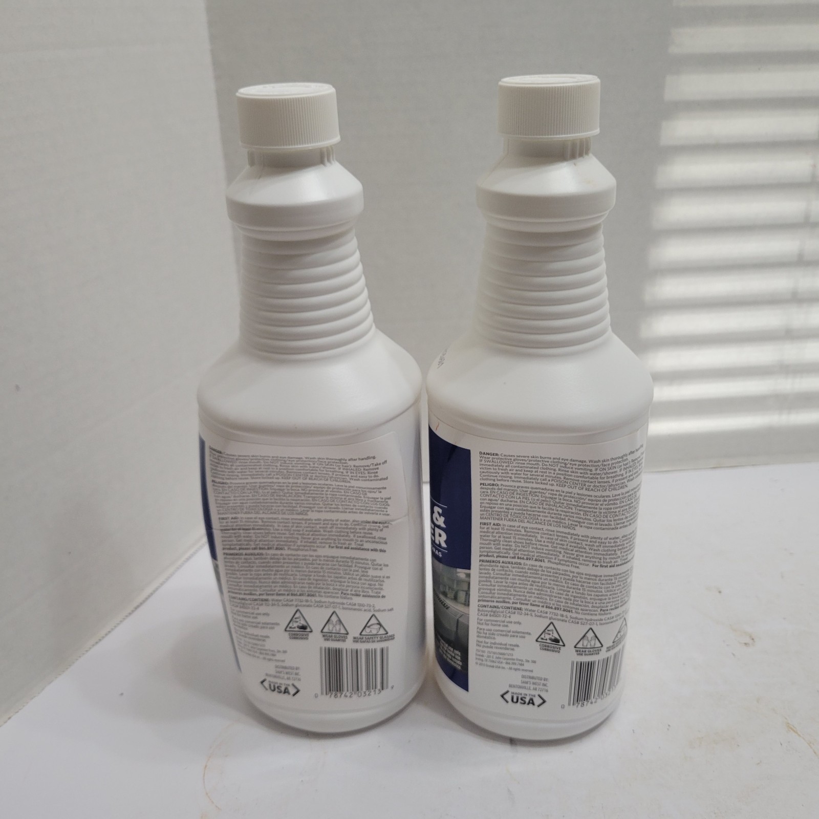 Lot Of 2 New Member’s Mark Commercial Oven, Grill and Fryer Cleaner 32 oz Each