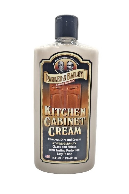 PARKER & BAILEY KITCHEN CABINET CREAM Multi surface Wood Cleaner Polish 16 FL OZ