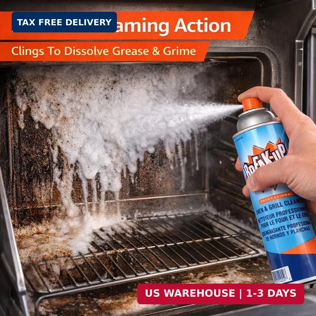 Diversey Break-Up Oven & Grill Cleaner, Aerosol Spray, 19 oz