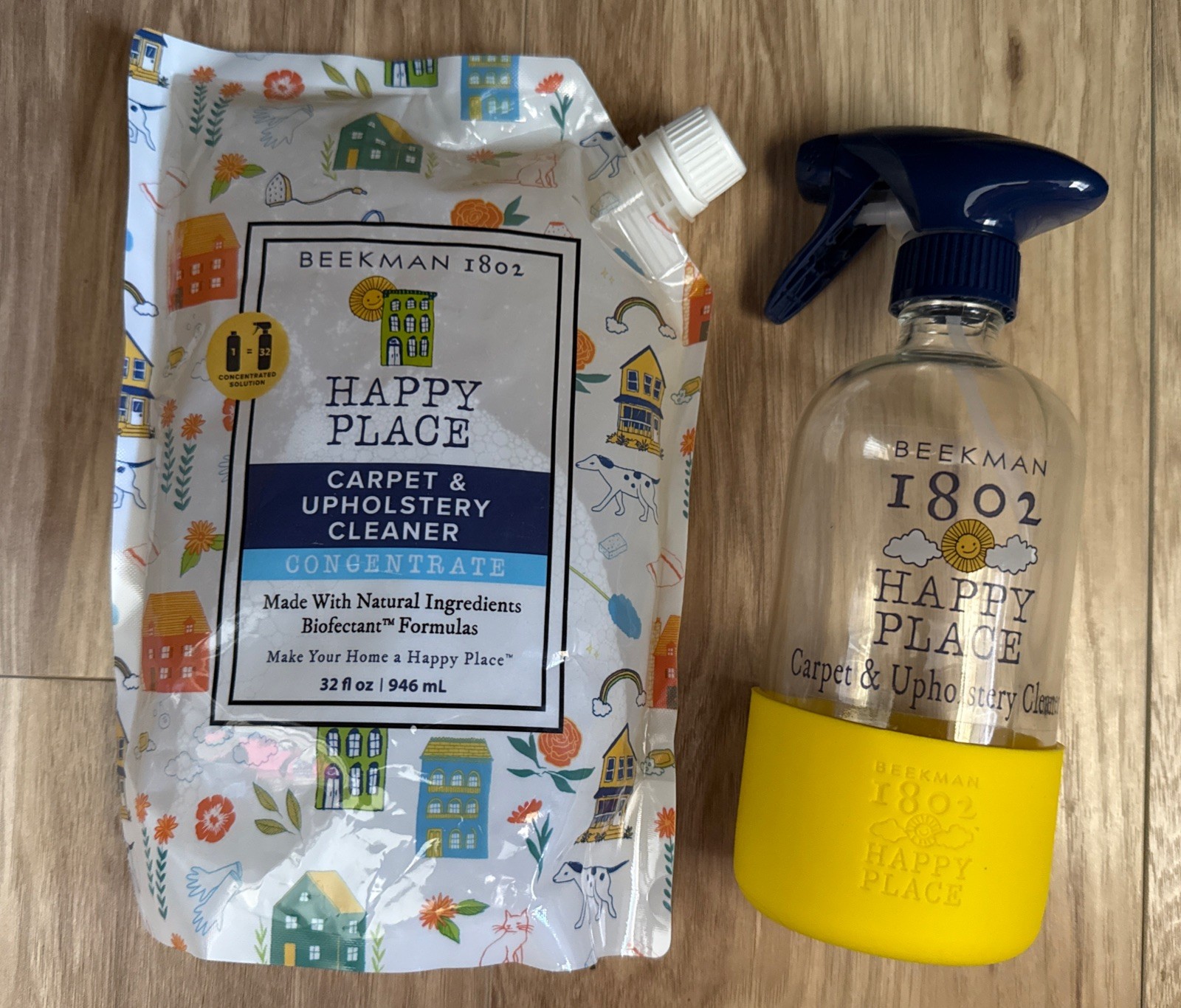 Beekman 1802 Happy Place 32oz Concentrate Carpet & Upholstery Cleaner Lavender