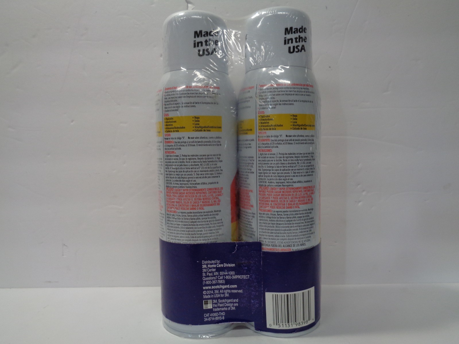 2x ORIGINAL Scotchgard by 3M Fabric & Upholstery Protector 10 oz Scotchguard USA