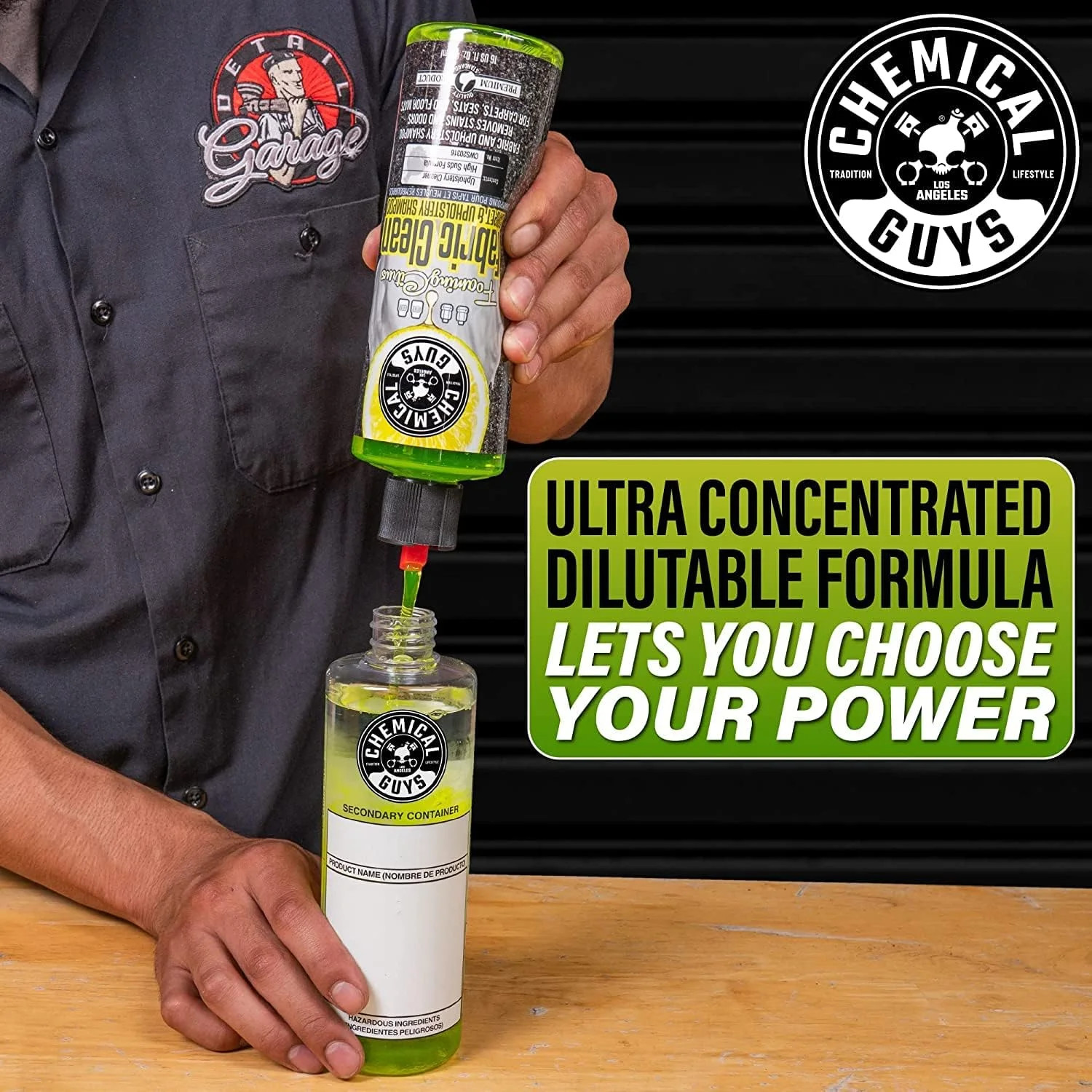 Chemical Guys, Foaming Citrus Fabric & Carpet Cleaner, Seats & Mats, 16 oz | Hig