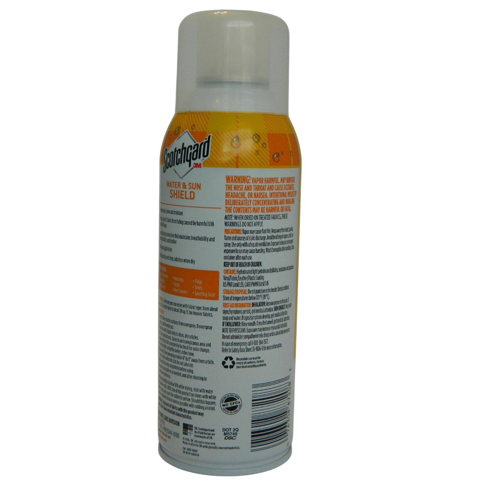 Scotchgard 3M Water & Sun Shield 10 oz – Fabric Water Repellent & UV Protection