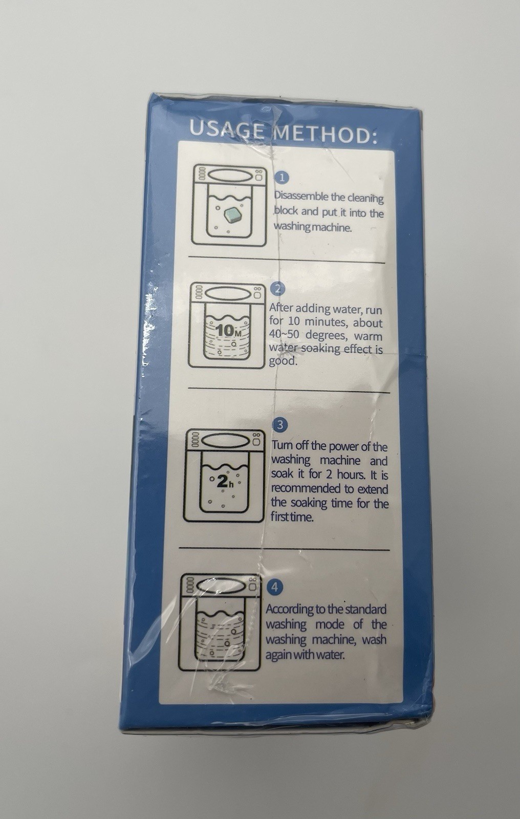 Washing Machine Clean Tablets 1 Year Supply Compatible With All Washing Machines