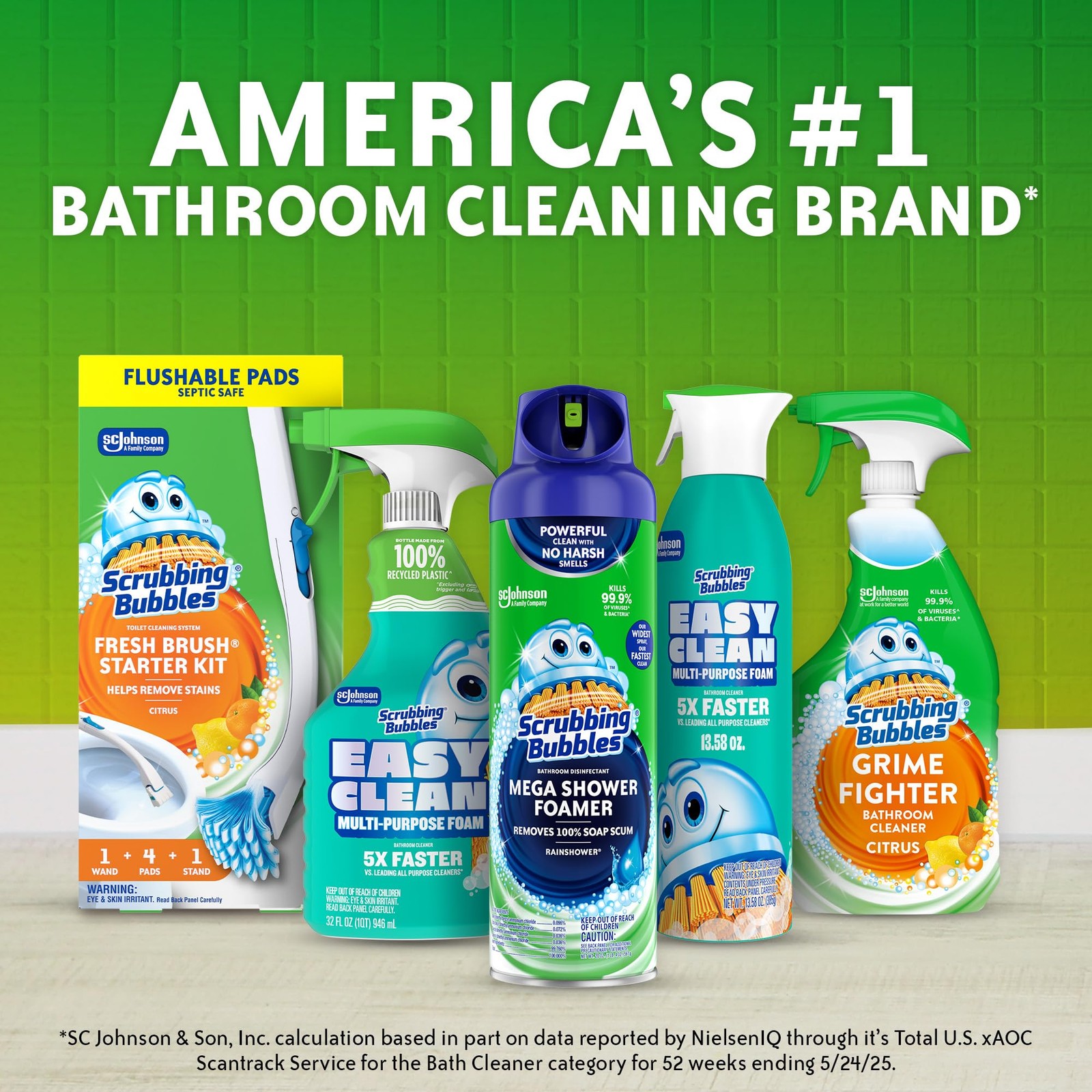 Scrubbing Bubbles Toilet Cleaner Drop Ins, 3 Count, 4.2 Ounce