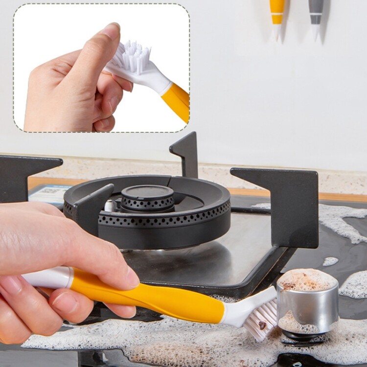 2 IN 1 Multifunctional Gap With Wire Scratch Brush and Wire Scratch Brush
