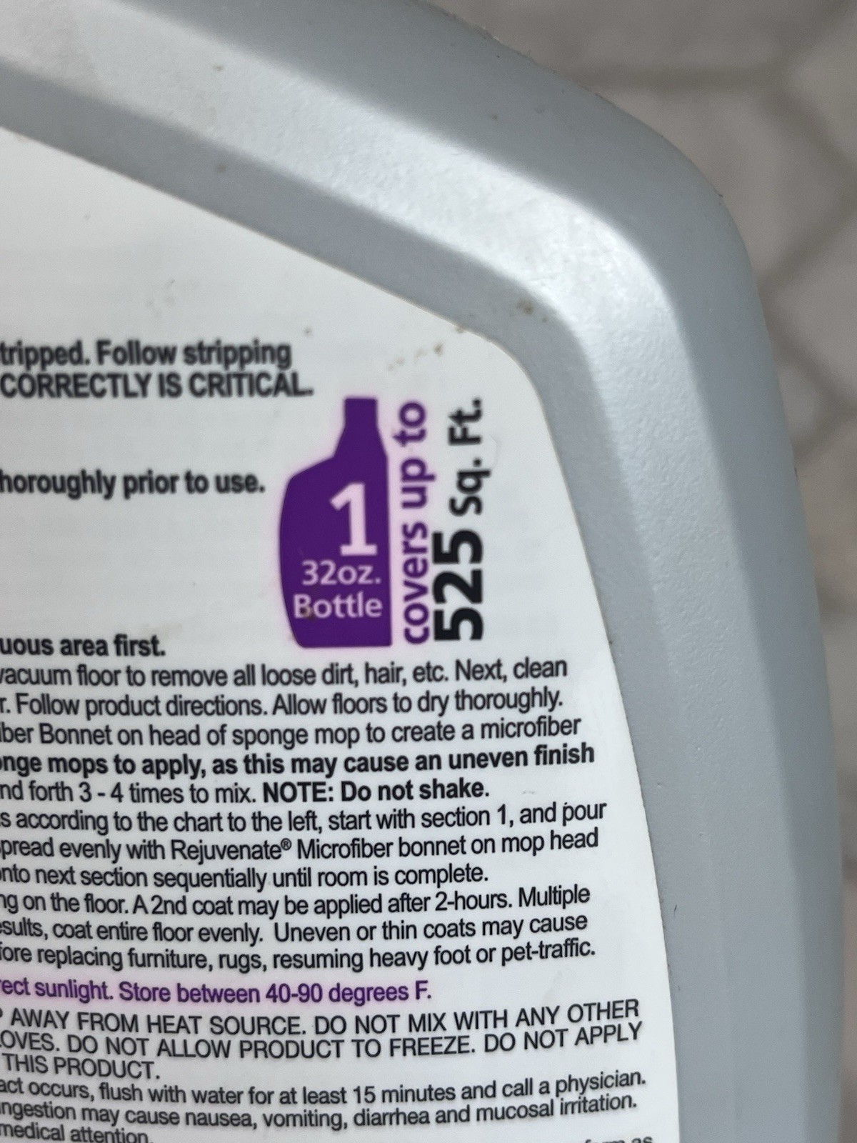 Rejuvenate Professional Wood Restorer High gloss Floor Polish 32 Fluid ounce