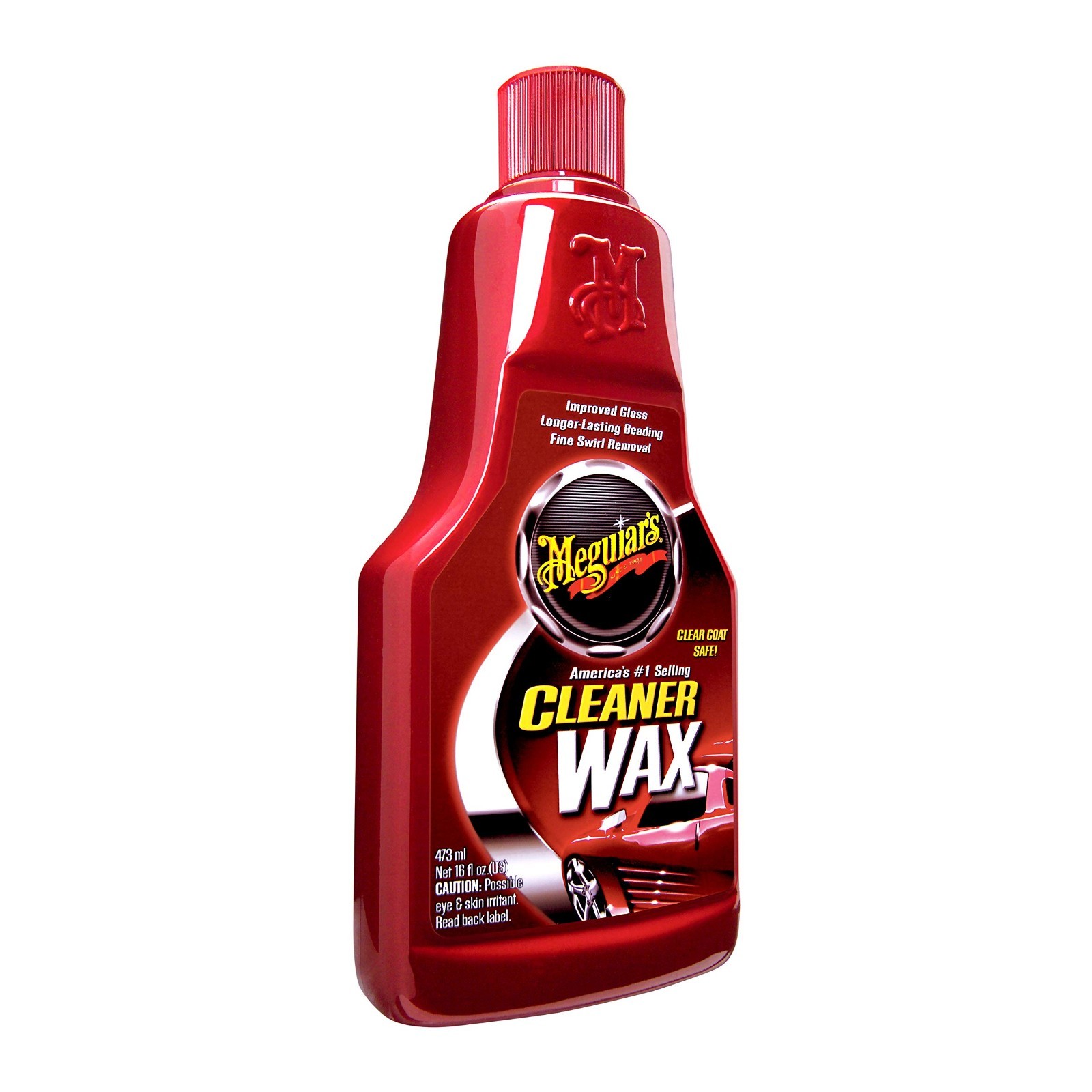 Meguitar’s Cleaner Wax, Liquid Car Wax For Diy Drivers & Detailers—Cleans 16 Oz
