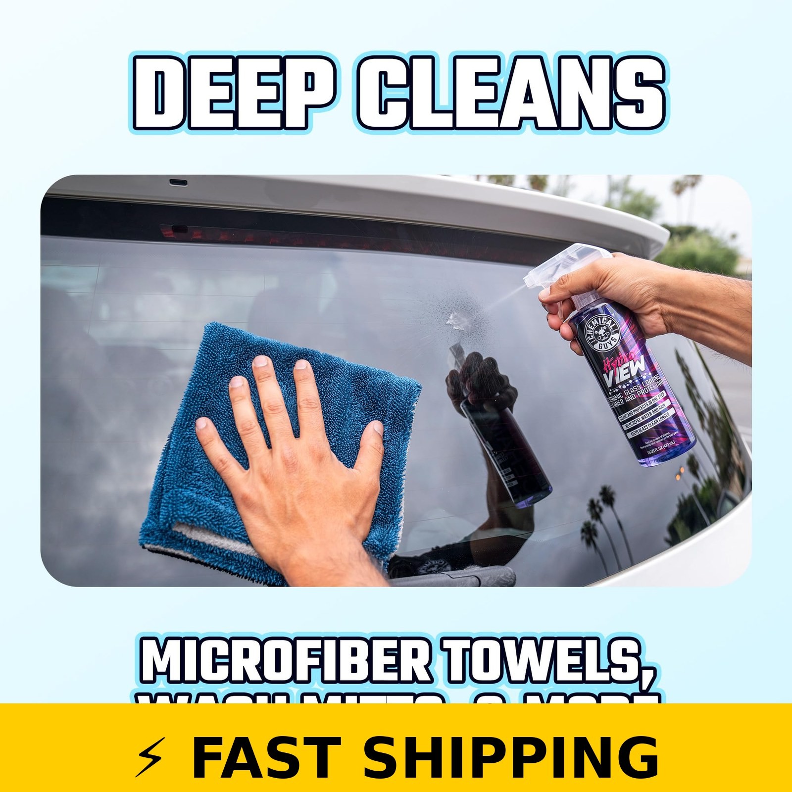 Chemical Guys Microfiber Cleaning Cloth Detergent – 16 oz