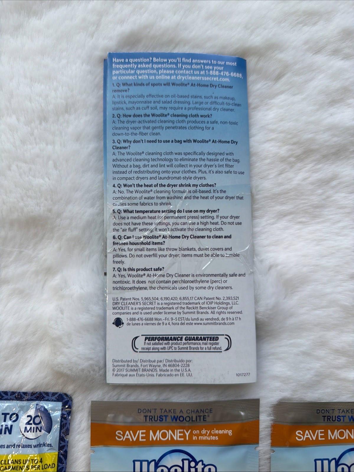 Woolite at Home Dry Cleaner Sheets 6 Total Discontinued