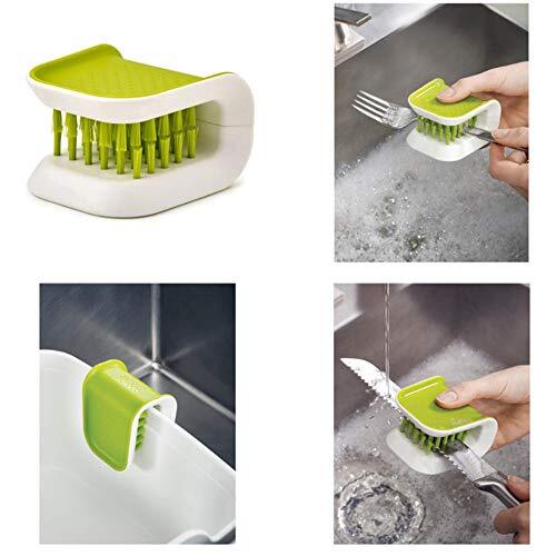 Blade Brush Knife & Cutlery Cleaner Brush Kitchen Washing Chopsticks Fork Brush