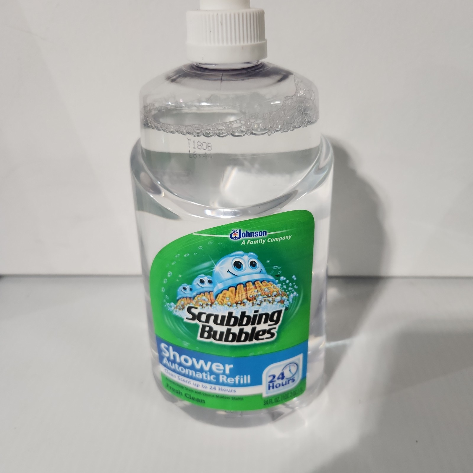 Scrubbing Bubbles Automatic Shower Cleaner Refill Fresh Clean 34oz – 1 Bottle