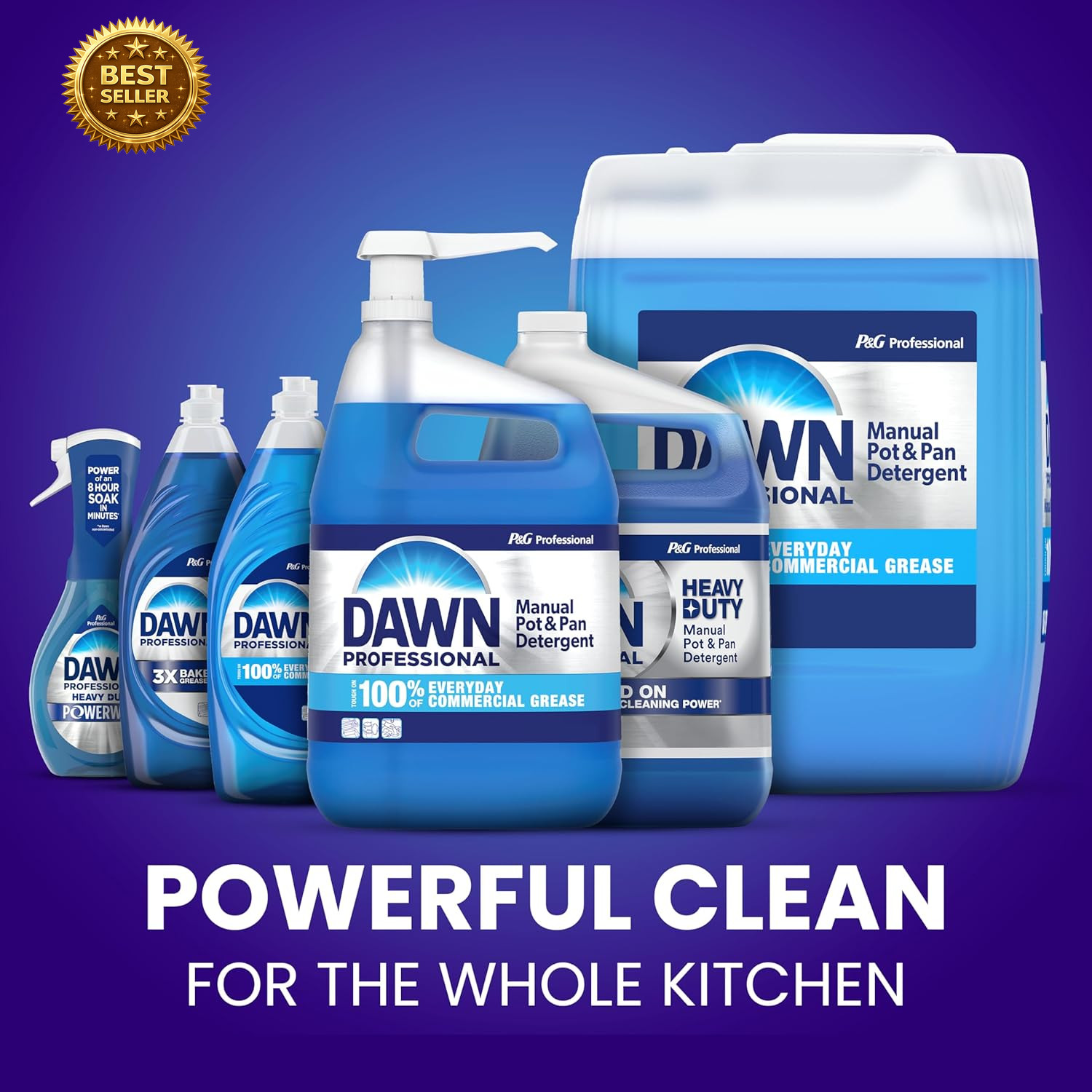 5 Gallon Dishwashing Liquid Soap Commercial Degreaser Heavy Duty