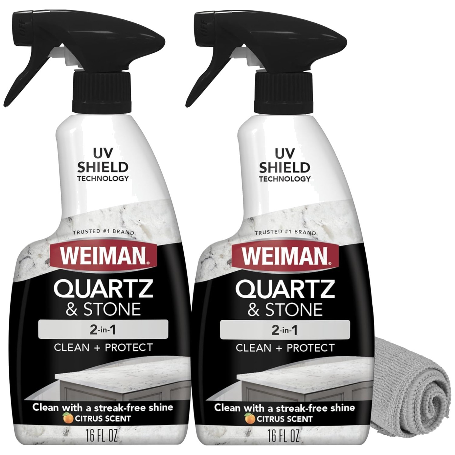 Quartz Countertop Cleaner 2-Pack