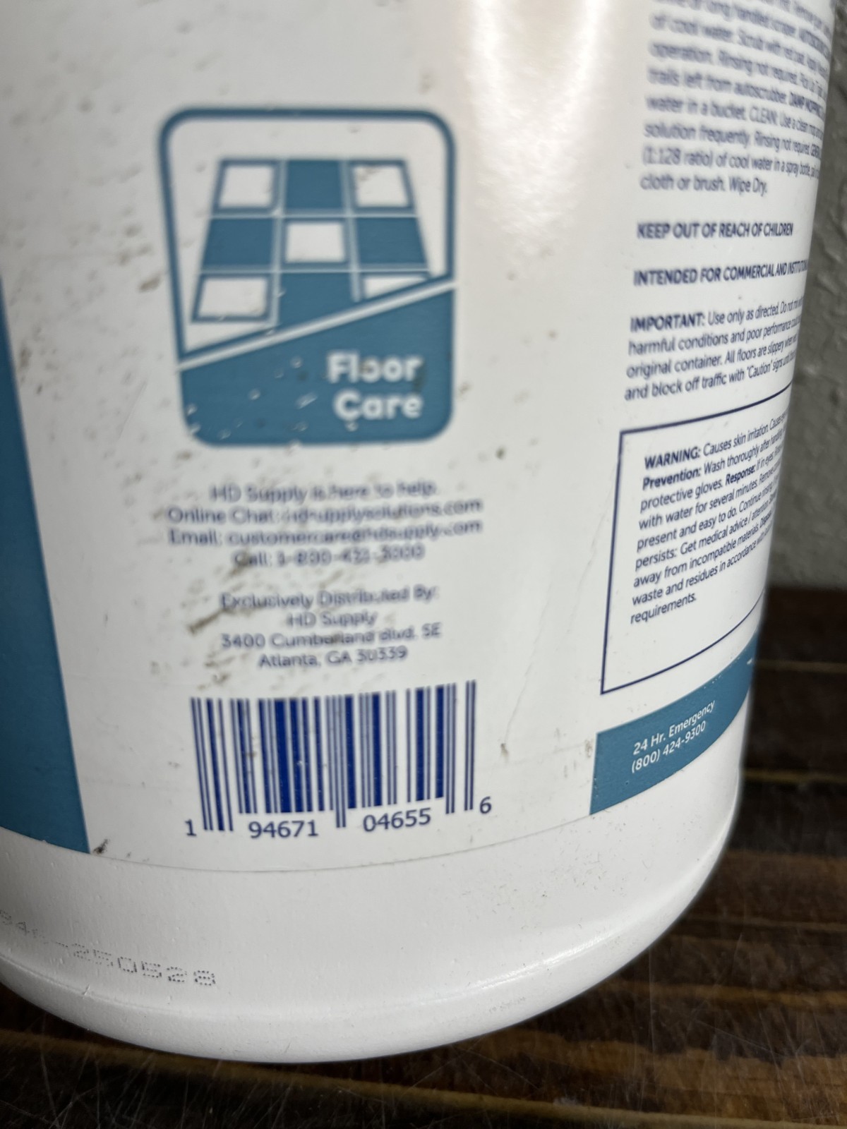 Renown Neutral Floor Cleaner 320585 Ultra Concentrated Citral Scent 1 Gallon