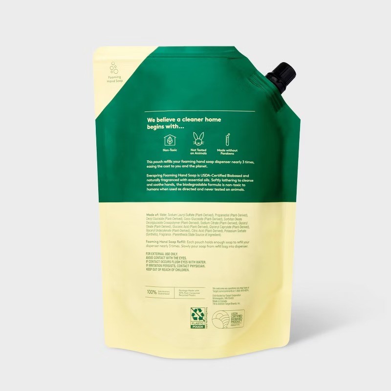 Everspring Lemon & Mint 2 Pack 12.7oz/20ct Dishwasher + 2 Pack 36fl oz Refills