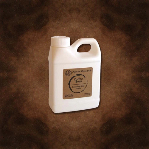 Active Elements Official Acid Stain For Concrete Coffee Bean 16 Fl Oz