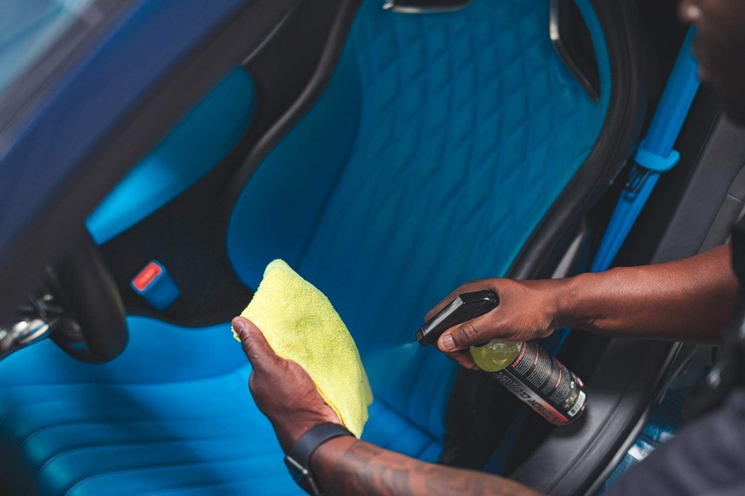 Interior Cleaner for Leather Vinyl Plastic Car Upholstery Safe Multi-Surface