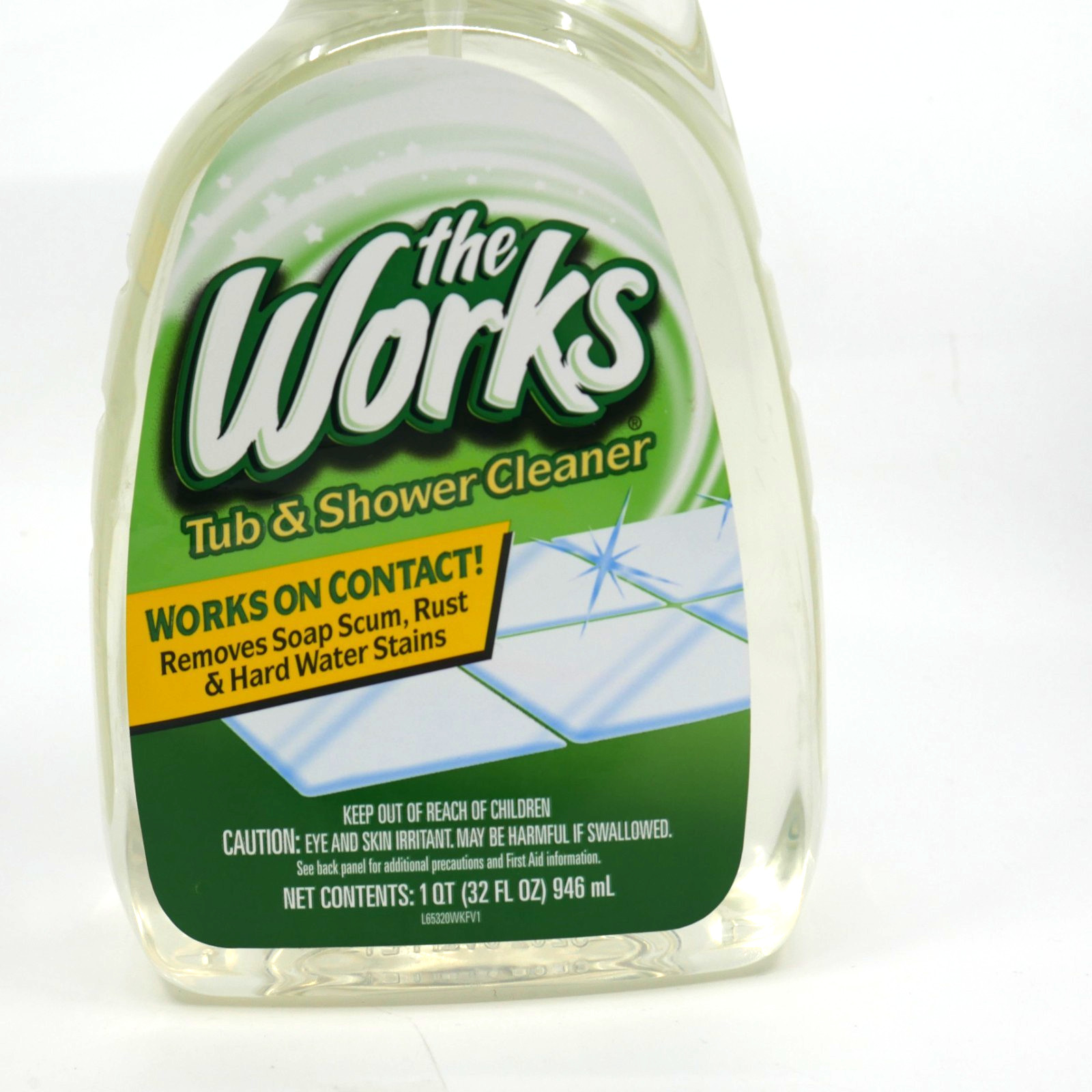 The Works Tub & Shower Cleaner Spray 32 oz 1 Bottle