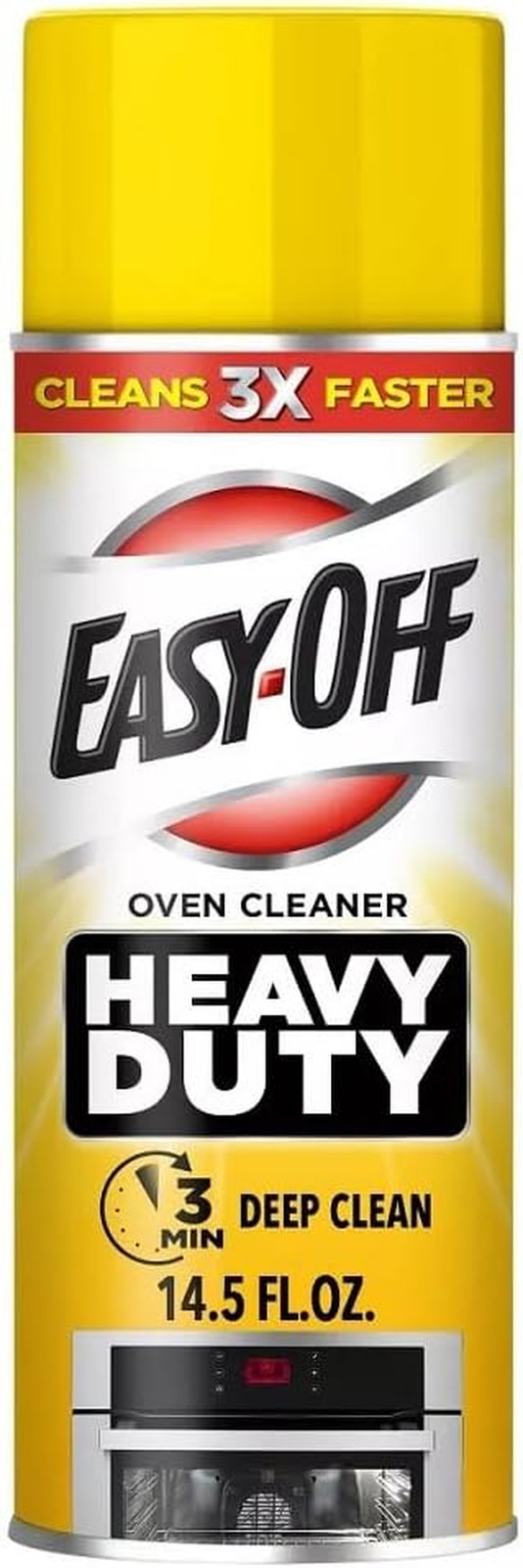 Limpiador Para Hornos Easy-off De Servicio Pesado, Aroma Regular, Lata De 14….