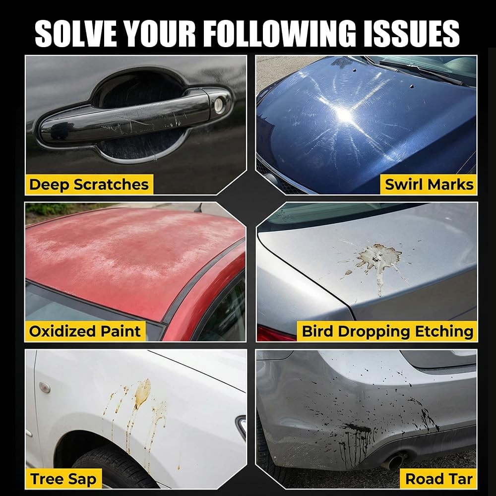 NanoPolix Scratch Remover – Eliminate All Car Scratches In 60 Seconds, Nano Poli