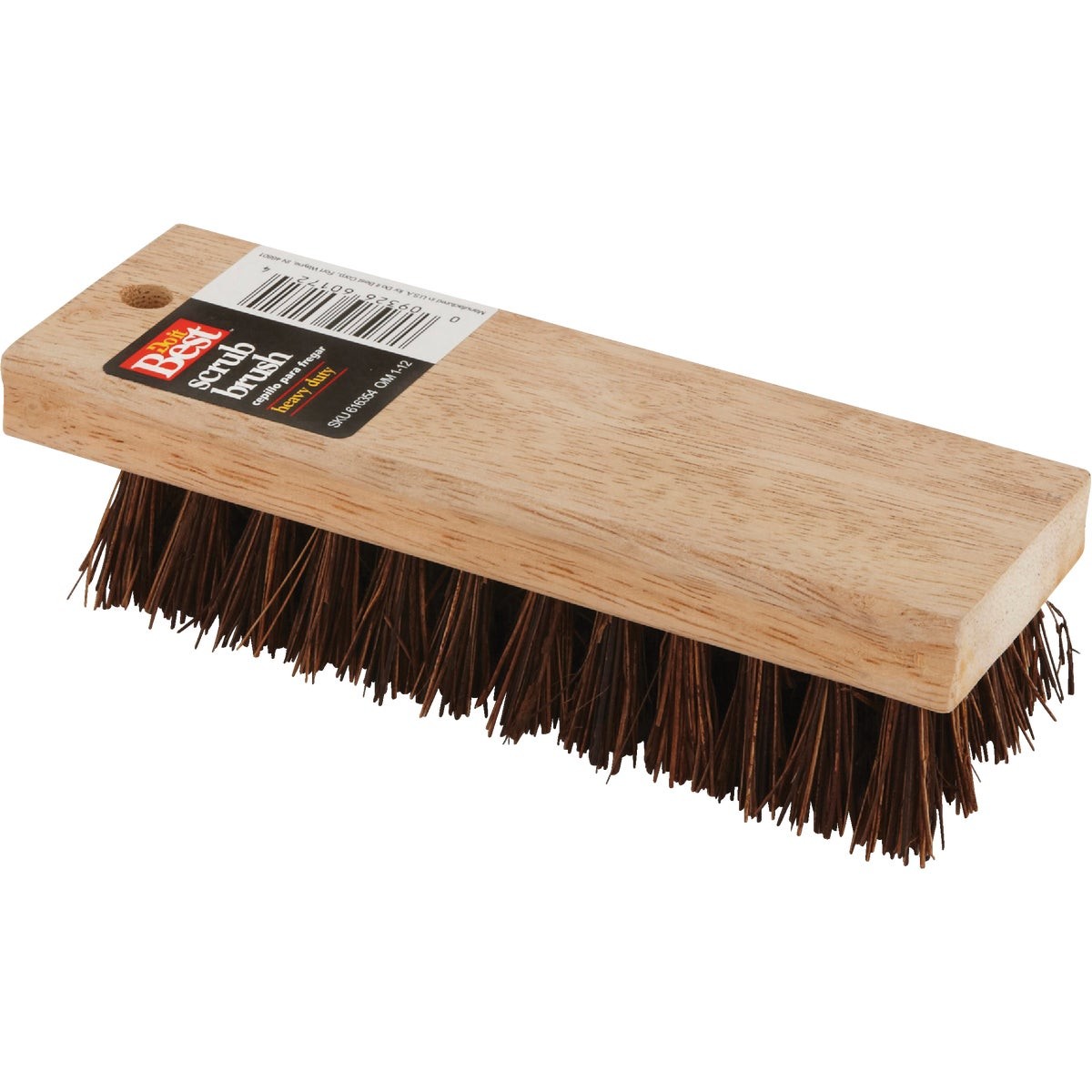 Do it 7-1/4 In. Palmyra Bristle Hardwood Scrub Brush 89615 SIM Supply, Inc.