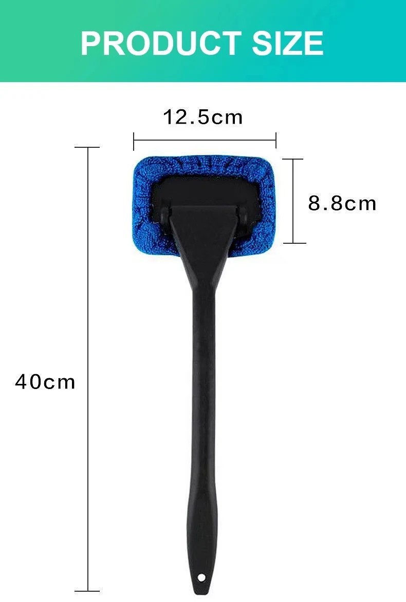 MicroFiber Windshield Clean Shine Car Auto Wiper Cleaner Glass Window Brush
