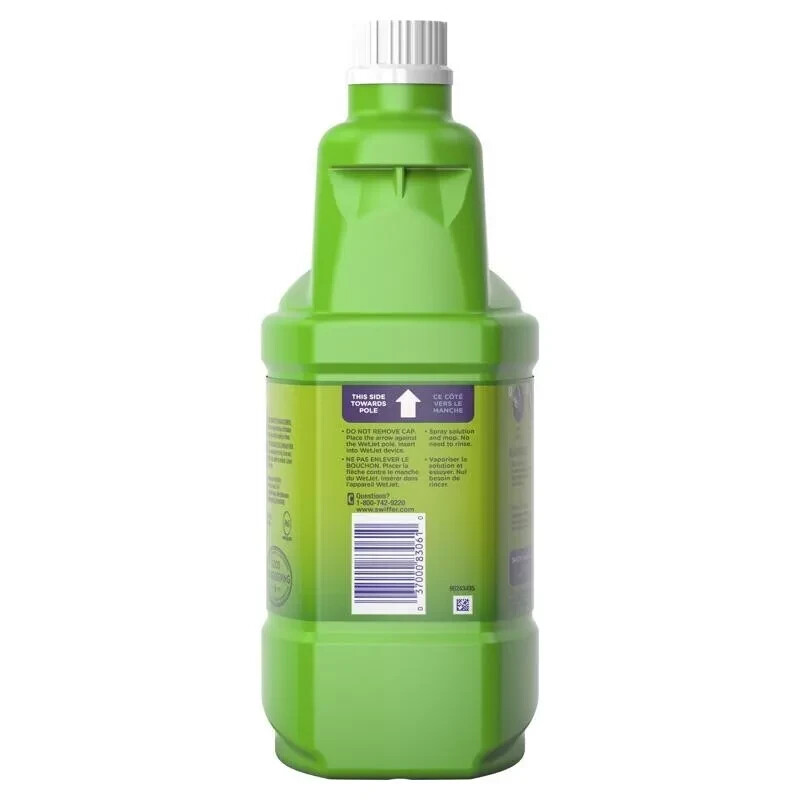 Swiffer WetJet Clean Fresh Gain Scent Floor Cleaner Refill Liquid Bottle 42.2 oz