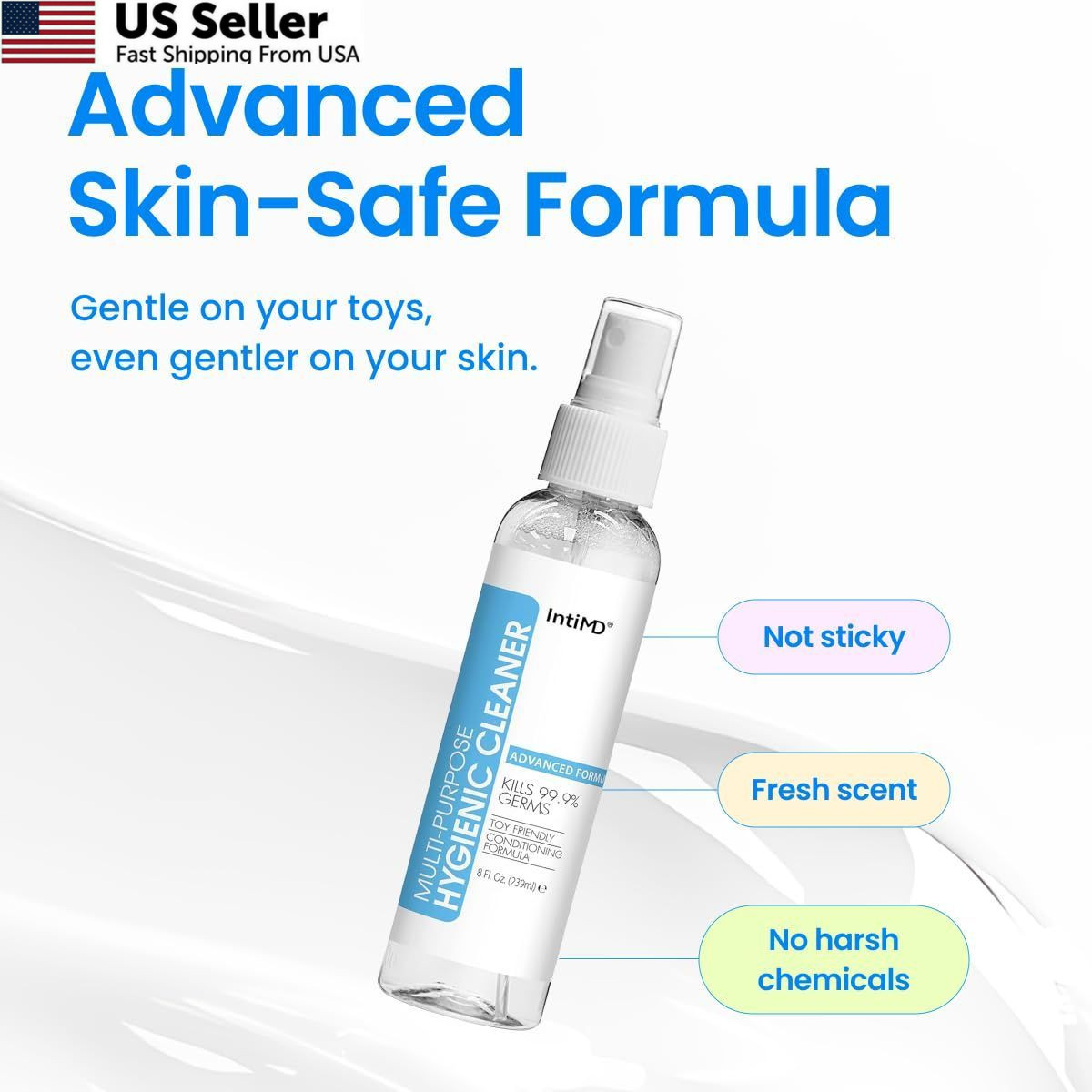 IntiMD Multi-Purpose Hygienic Cleaner Advanced Pro-Skin 8 Fl Oz (Pack of 1)
