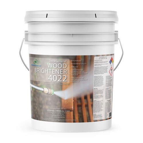 DECKGENERAL WOOD BRIGHTENER 4022 – SPRAY ON WOOD BRIGHTENER – 5 gal