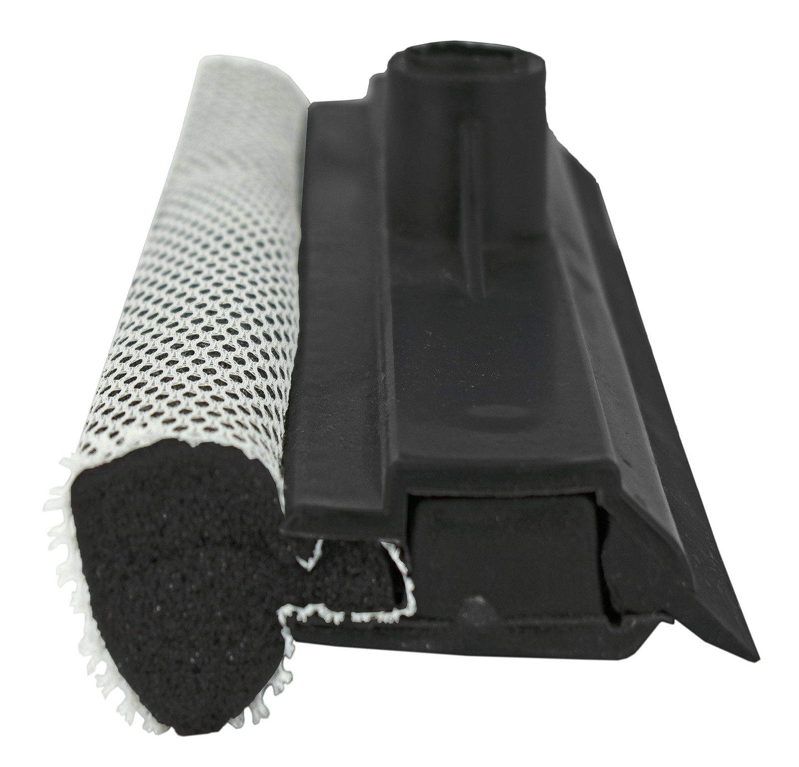 Set of 2 Window and Windshield Cleaning Sponge and Rubber Squeegee!