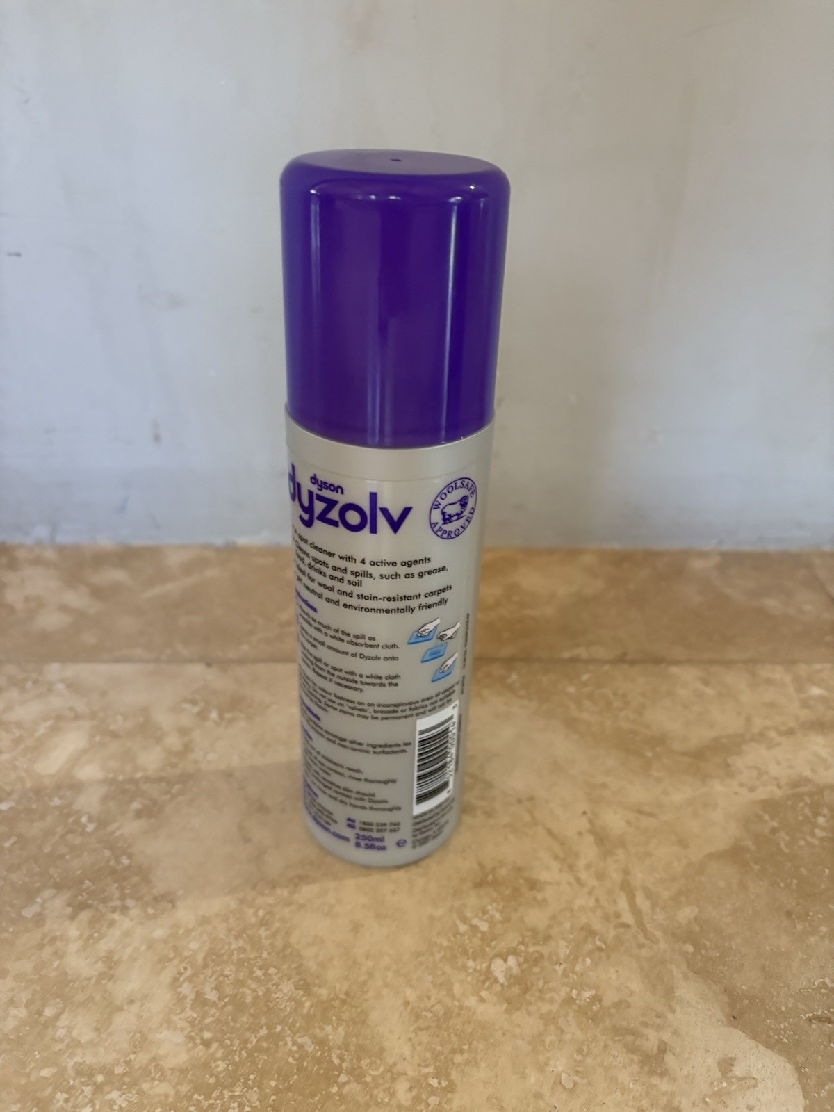 Dyson Dyzolv Spot Cleaner for Carpets & Rugs 4 Active Agents 8.5 oz