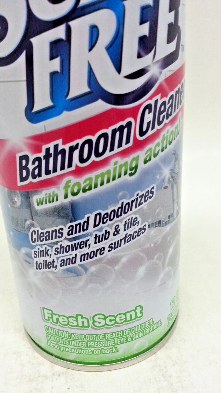 ( LOT 3 ) Scrub Free BATHROOM CLEANER w/ Foaming Action 12 oz Each