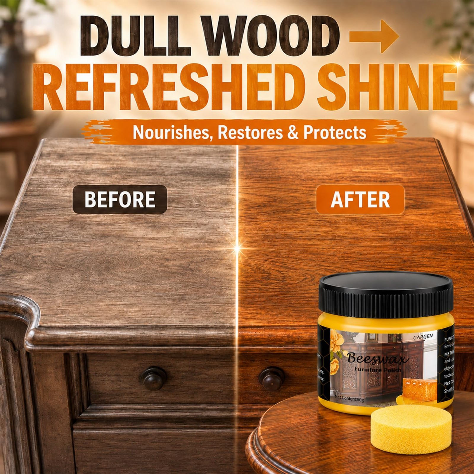 3PCS Beeswax Wood Polish – Beeswax Furniture Polish