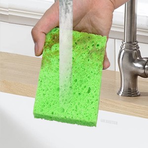 24 Pack Kitchen Sponges Natural Cellulose Compressed Sponges for Cleaning