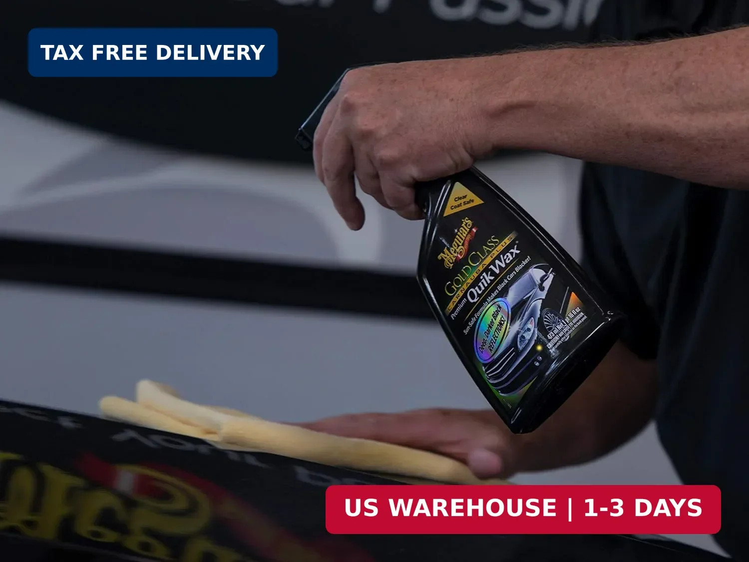 Meguiar’s G7716 Gold Class Carnauba Quik Wax, Special Blend for Richness and Shi