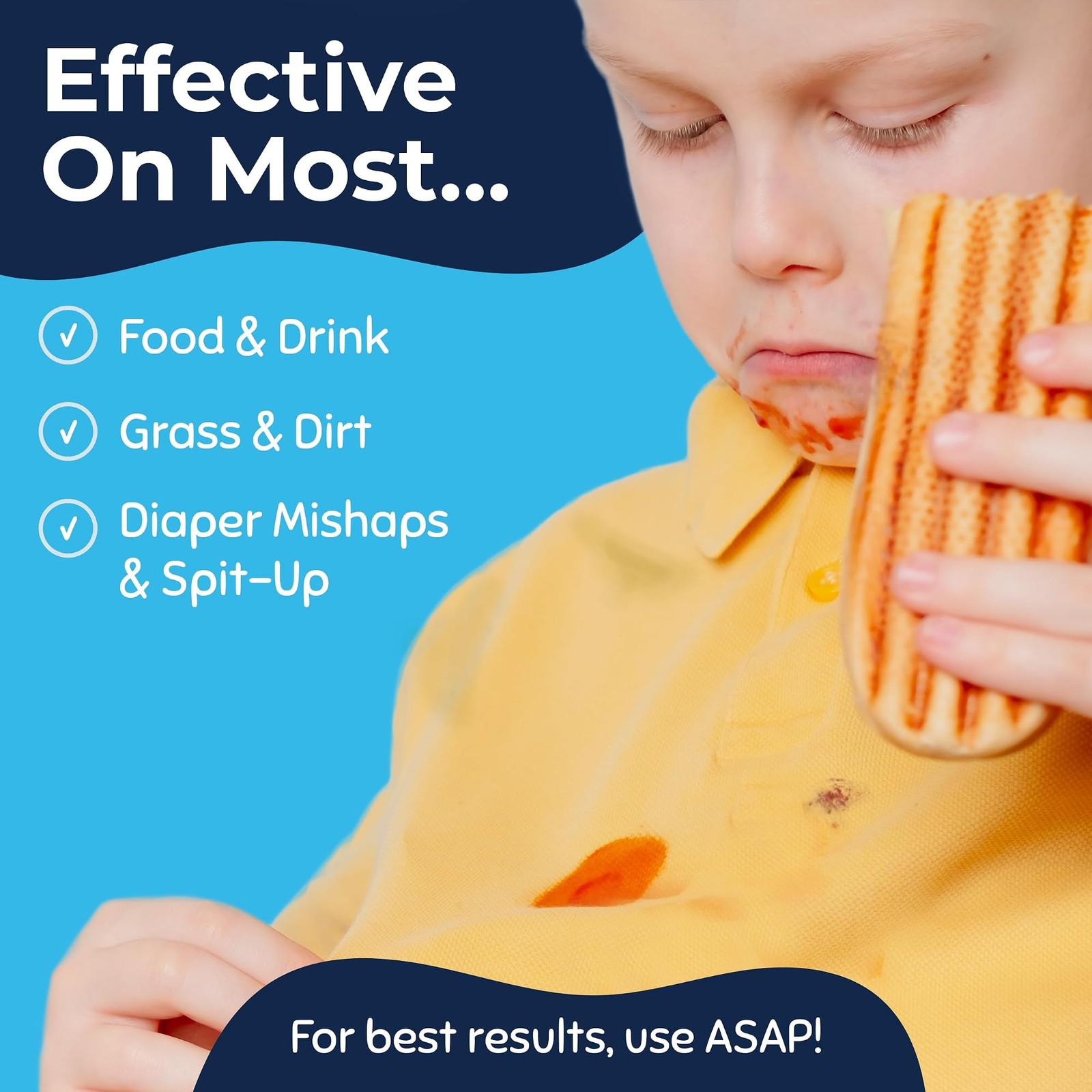 Miss Mouth’s Messy Eater Stain Treater Pen – 2 Pack To Go Instant Stain Remov…