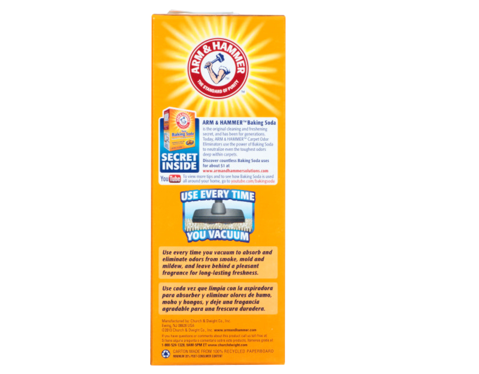 Arm Hammer Fresh Scentsations Carpet Odor Eliminator, Island Mist, 30 Oz 3 Pack