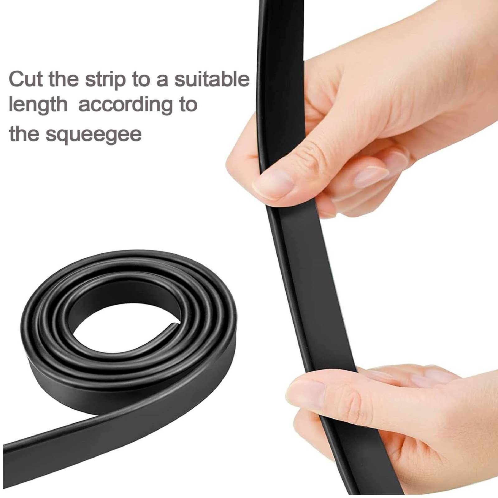 41 Inch Squeegee Replacement Silicon Rubber Blade for Shower Doors Window Glass
