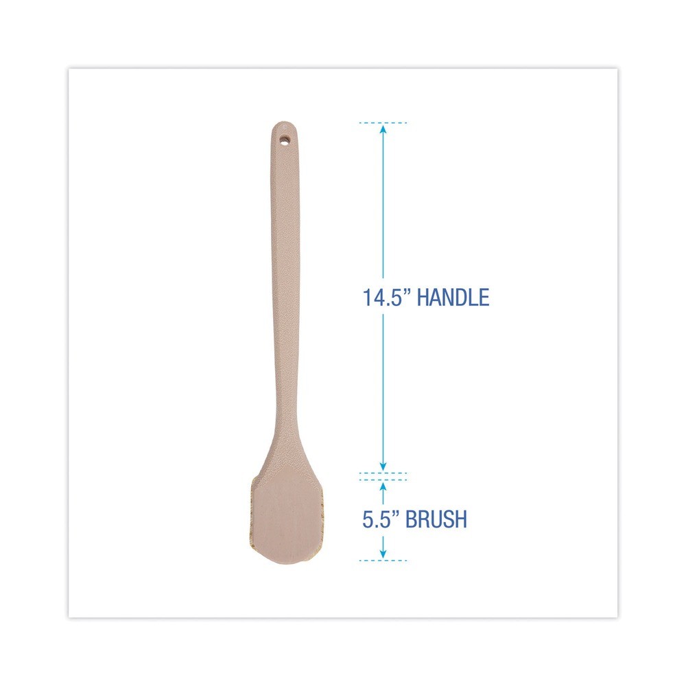 Boardwalk 4220 20″ Tampico Fill Long Handle Utility Brush – Tan New
