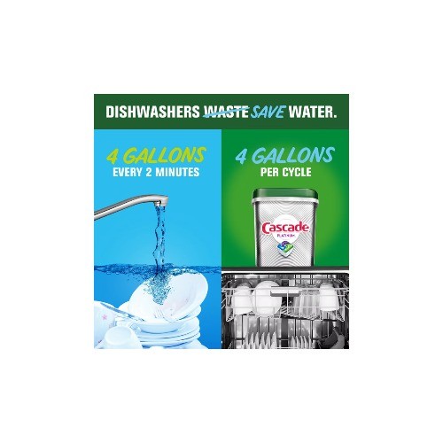Cascade Platinum Dishwasher Cleaner – 3ct: Phosphate-Free, Scented, Tablet Form