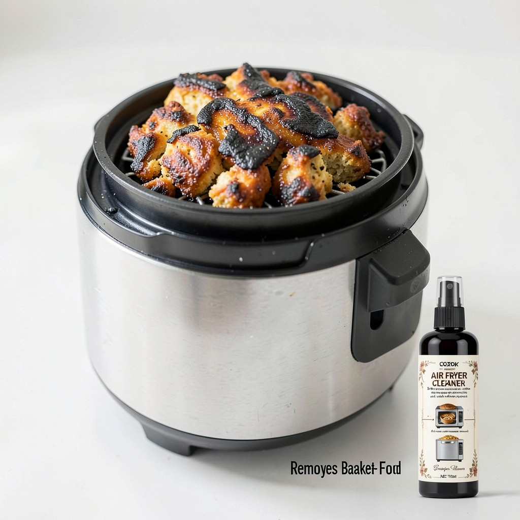 Air Fryer Cleaner 110ml Bundle,Non Stick Safe Formula for Oven and Grill