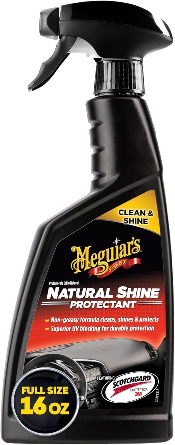 Meguiar’s G4116 Natural Shine Protectant – 16 Oz Spray Bottle