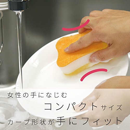 Lek intense fall sponge acrylic non-woven 3-pack (kitchen sponge)