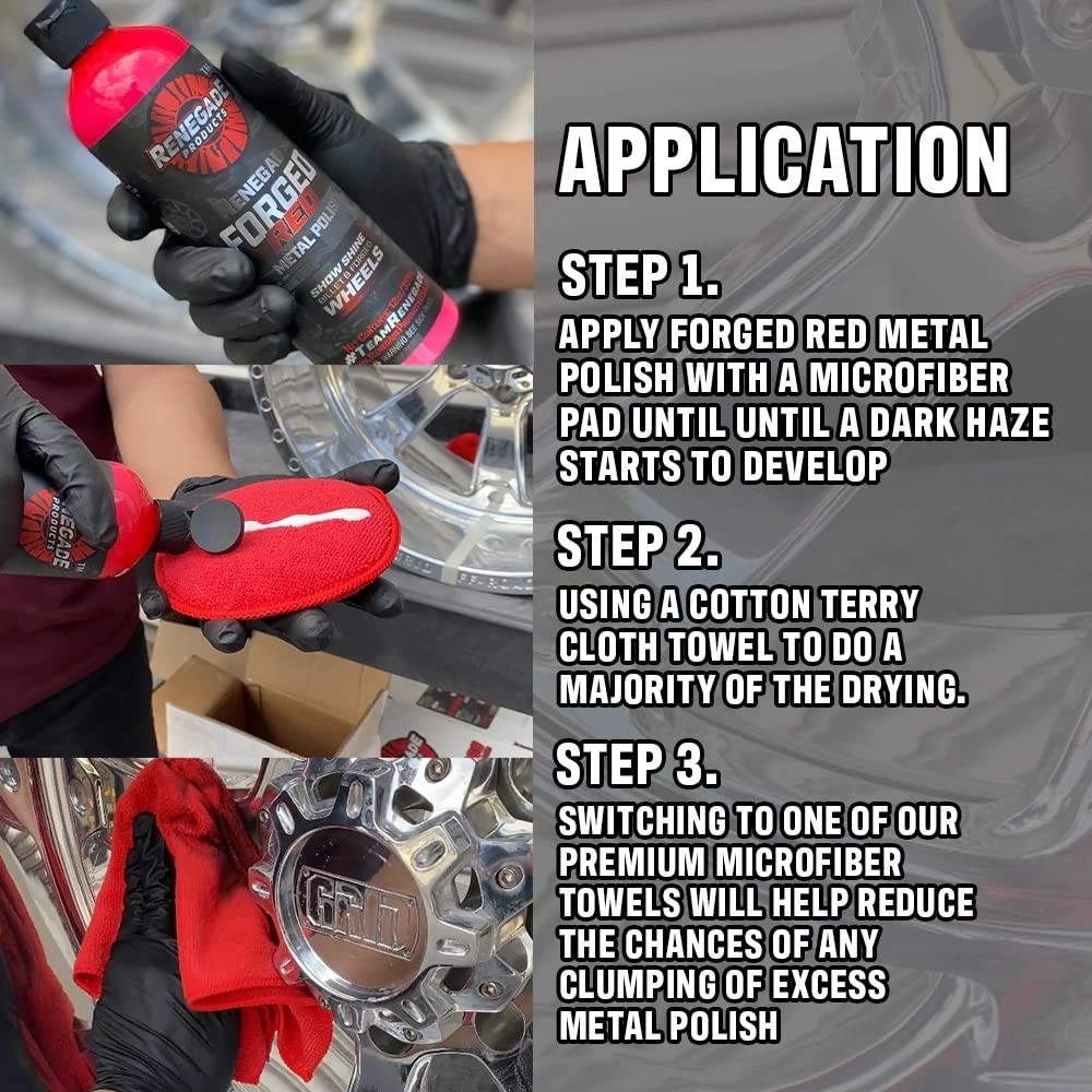 Forged Metal Polish 12oz – Billet & Soft Aluminum Cleaner for Wheels