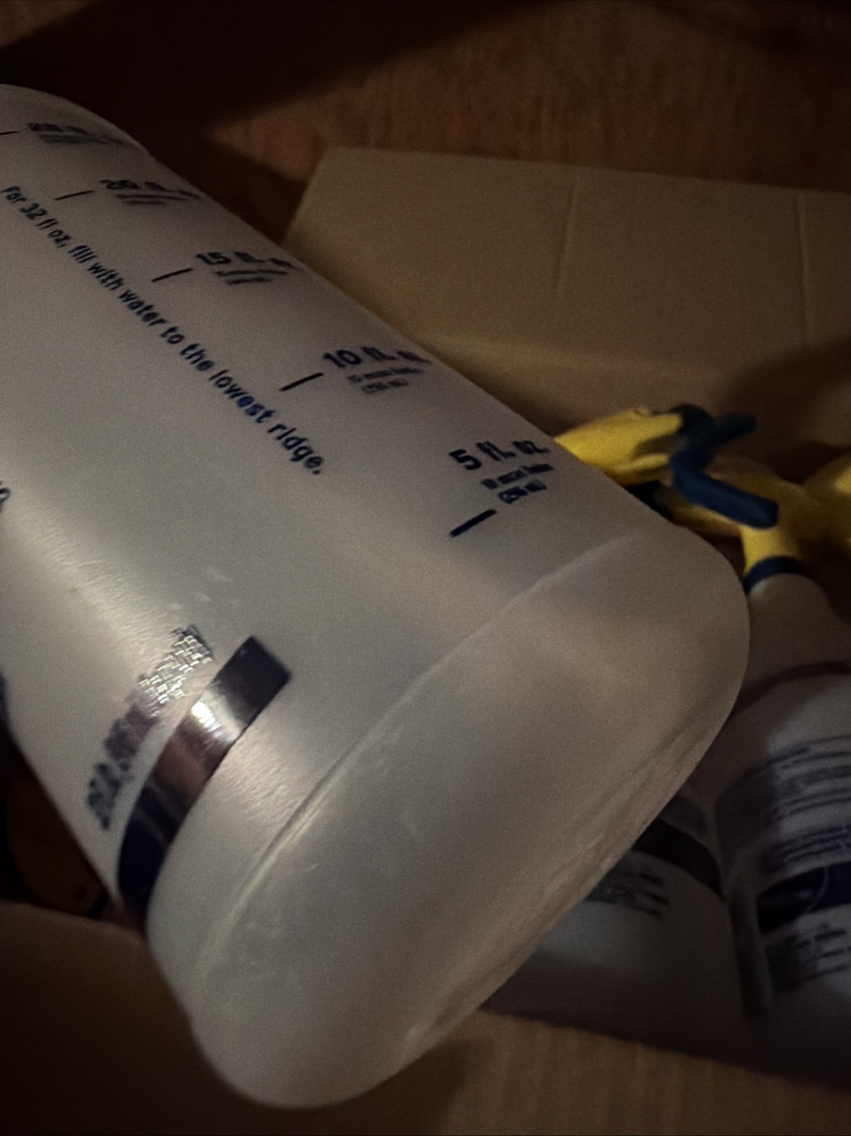 12x lot Old style zep spray bottle, dark blue trigger 2020