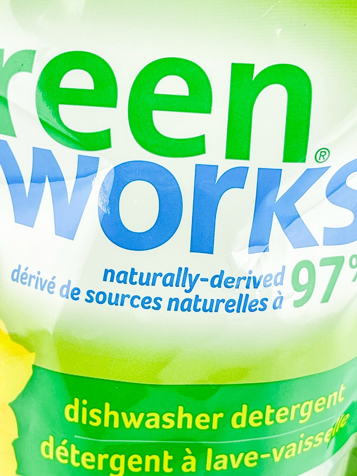 Clorox Green Works Dishwasher Detergent Packs 20ct Lot of 3 Dye Free
