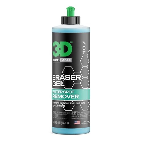 Eraser Gel Water Spot Remover – Acidic Gel Formula for 16 Ounce (Pack of 1)