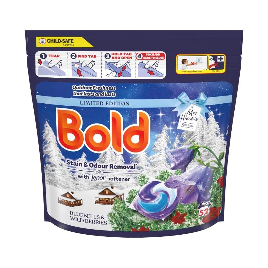 Bold All-n-1 Pods Bluebells and Wild Berries 52 Washes